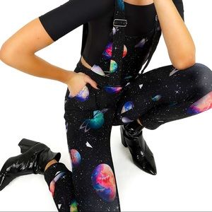 Black Milk Paper Universe 2 Overalls - Size Small